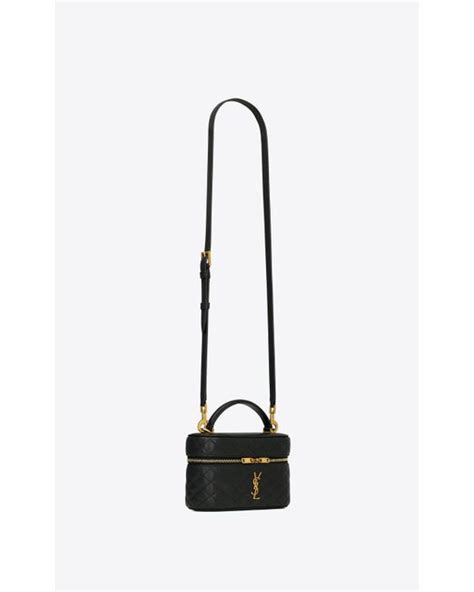 GABY vanity bag in lambskin .